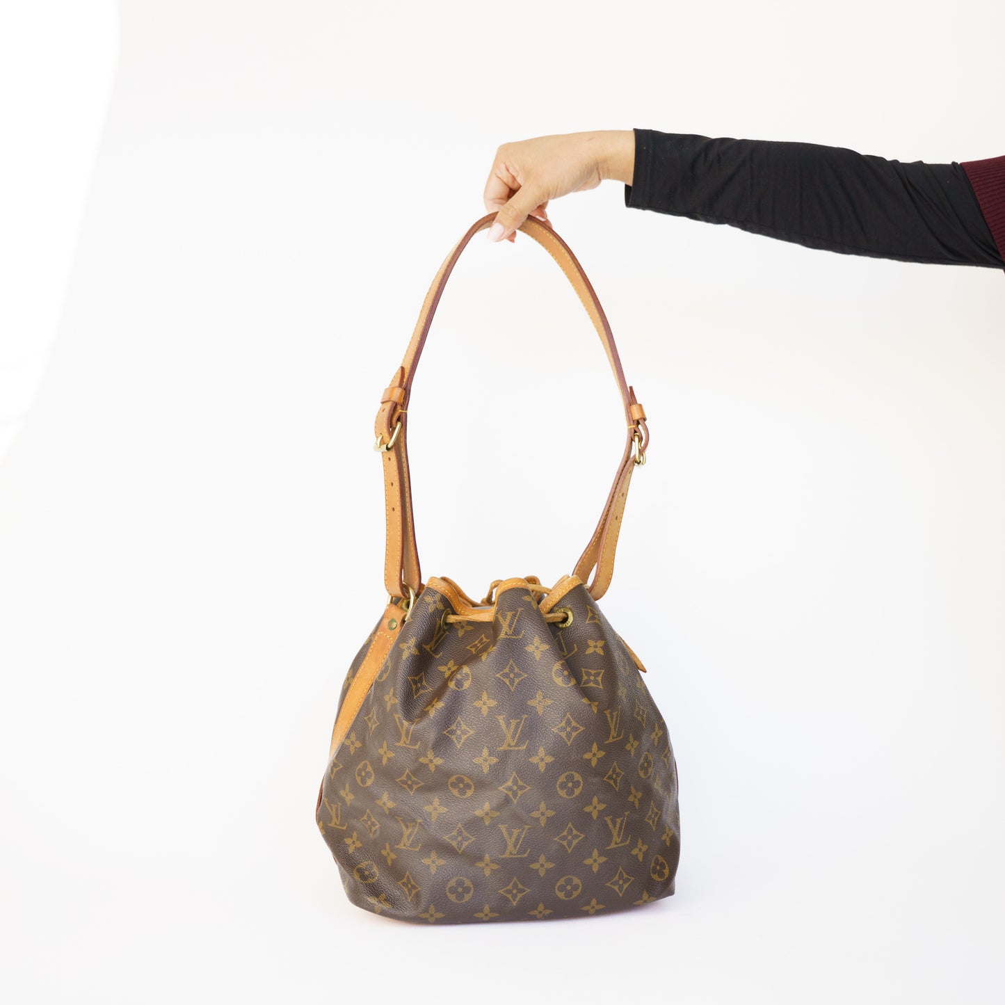 Louis Vuitton Noe PM Bucket Bag in Monogram 230426B13