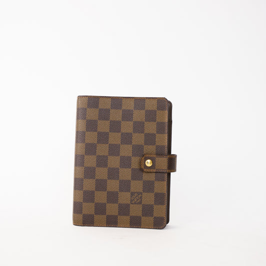 Louis Vuitton Agenda MM in Damier Ebene SP3099 260226G02