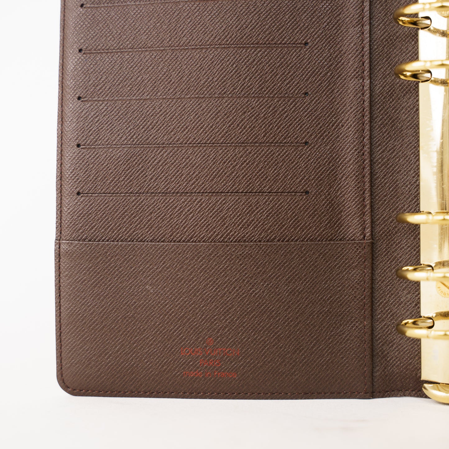 Louis Vuitton Agenda MM in Damier Ebene SP3099 260226G02