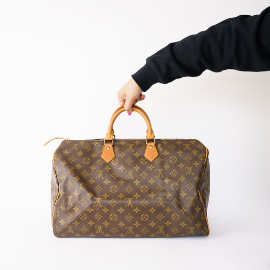 Louis Vuitton 1988 Speedy 40 Monogram 260226X03