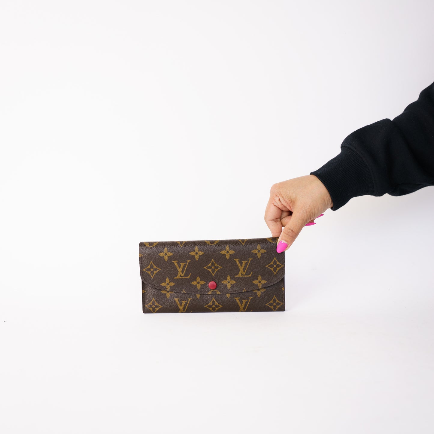 Louis Vuitton Emilie Wallet Monogram Canvas 260226BX17