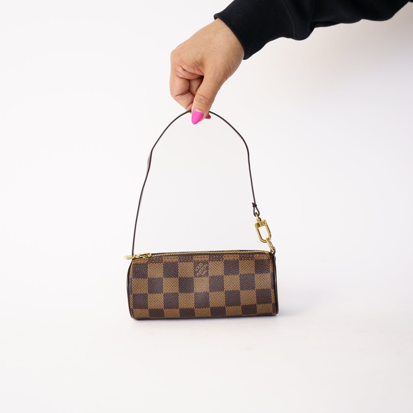 Louis Vuitton Mini Papillon in Damier Ebene 260226P04