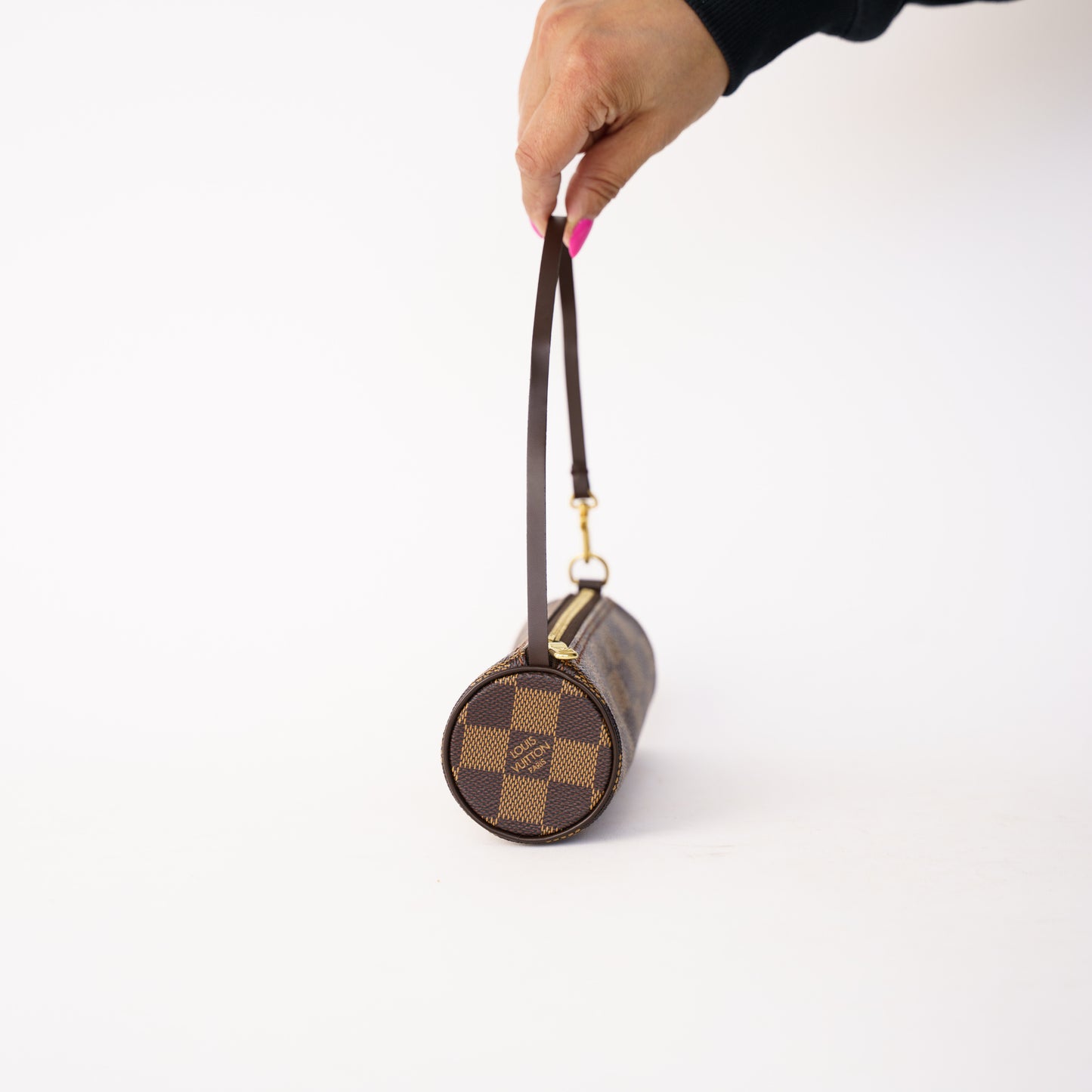 Louis Vuitton Mini Papillon in Damier Ebene 260226P04