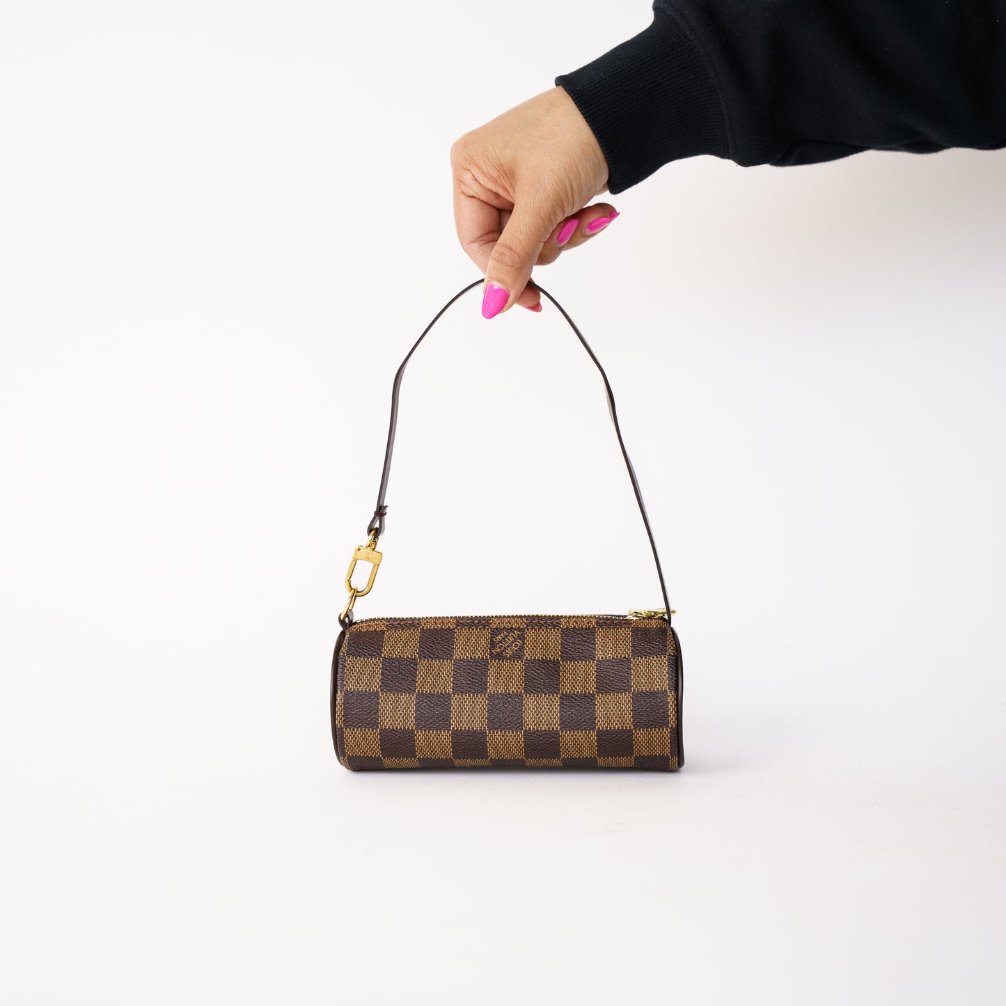 Louis Vuitton Mini Papillon in Damier Ebene 260226P04