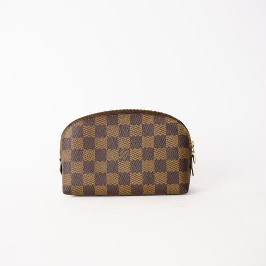 Louis Vuitton Cosmetic Pouch PM in Damier Ebene Canvas CA1014 260226G03