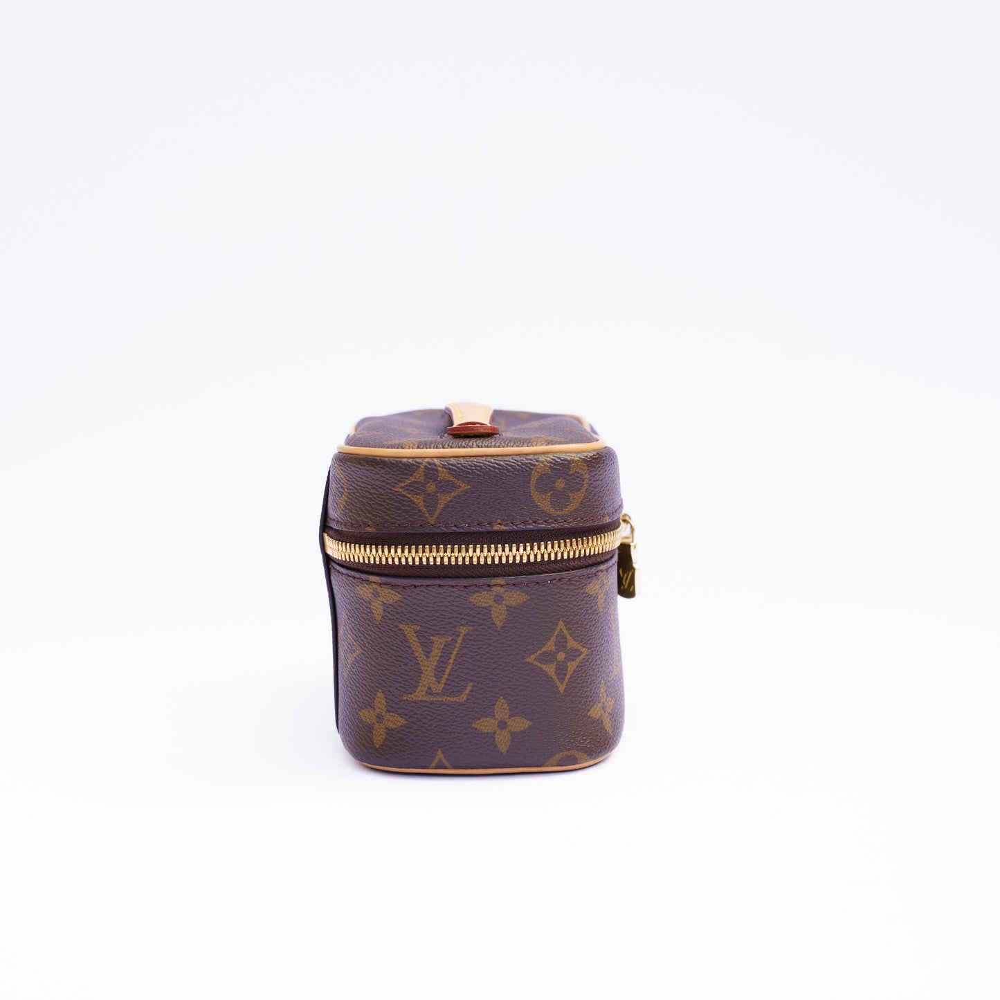 Louis Vuitton Nano Nice Monogram Canvas Cosmetic Makeup Bag 280526L13