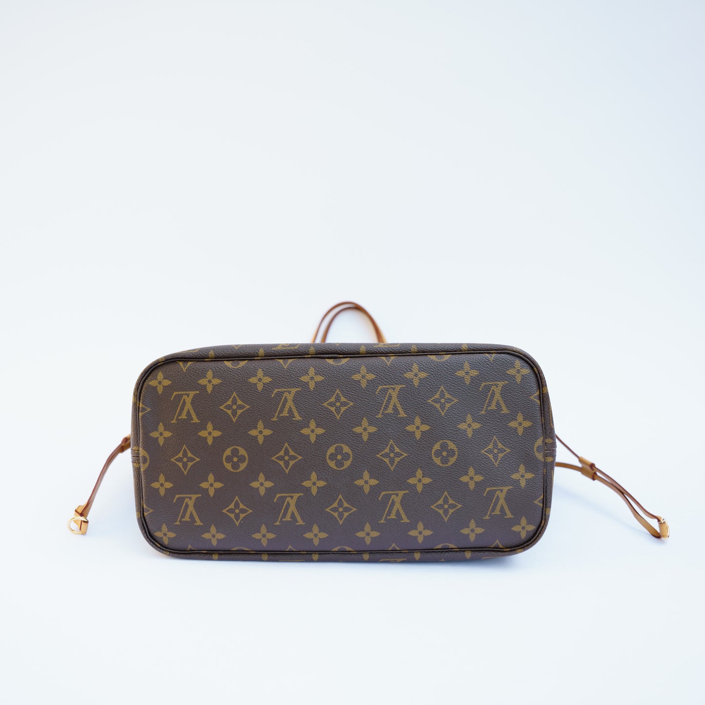 Louis Vuitton Neverfull MM Monogram Beige Interior