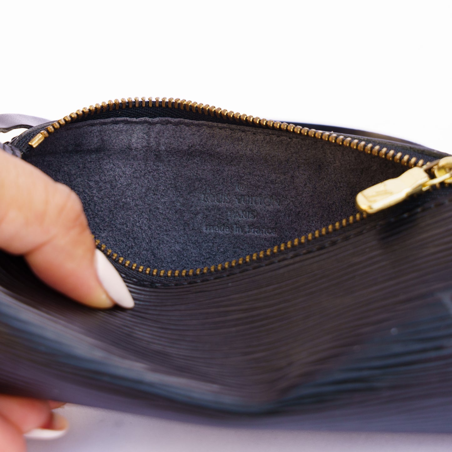 Louis Vuitton Mini Papillon in Black Epi Leather 280526L15