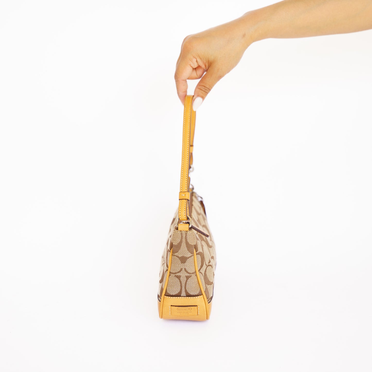 Coach Signature Canvas Demi Shoulder Bag 280526S15