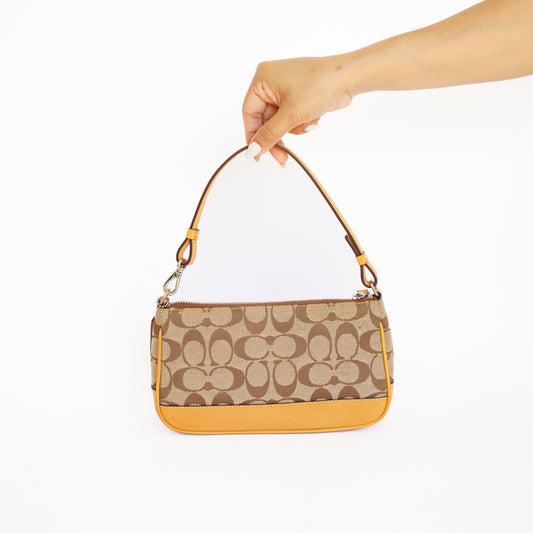 Coach Signature Canvas Demi Shoulder Bag 280526S15