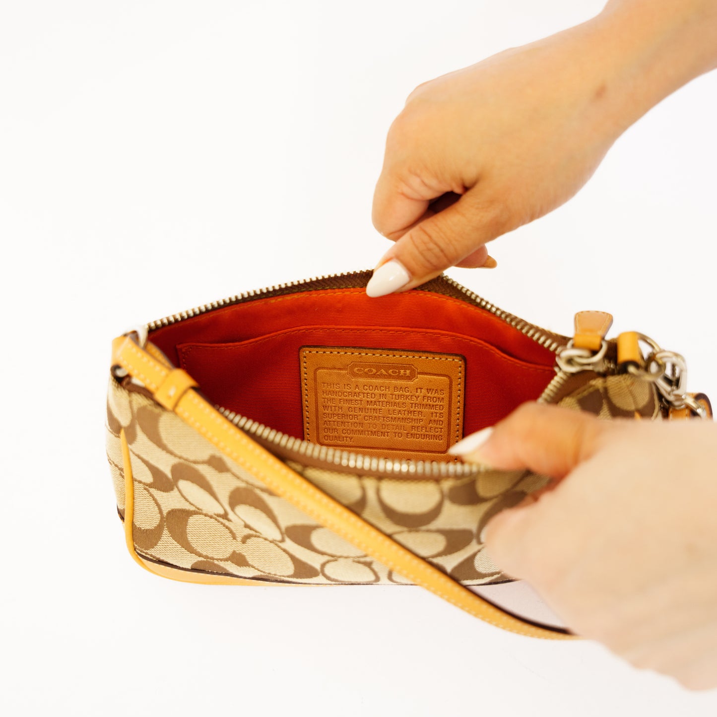 Coach Signature Canvas Demi Shoulder Bag 280526S15