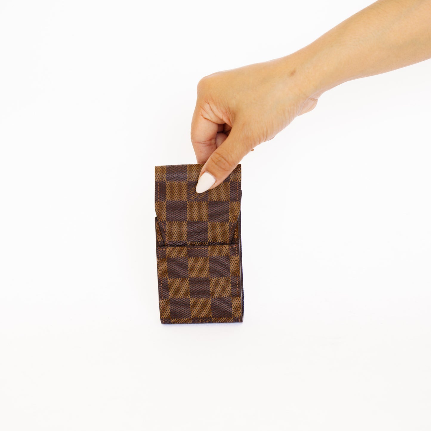 Louis Vuitton Etui Cigarette Case Tissue Holder in Damier Ebene 280526S07
