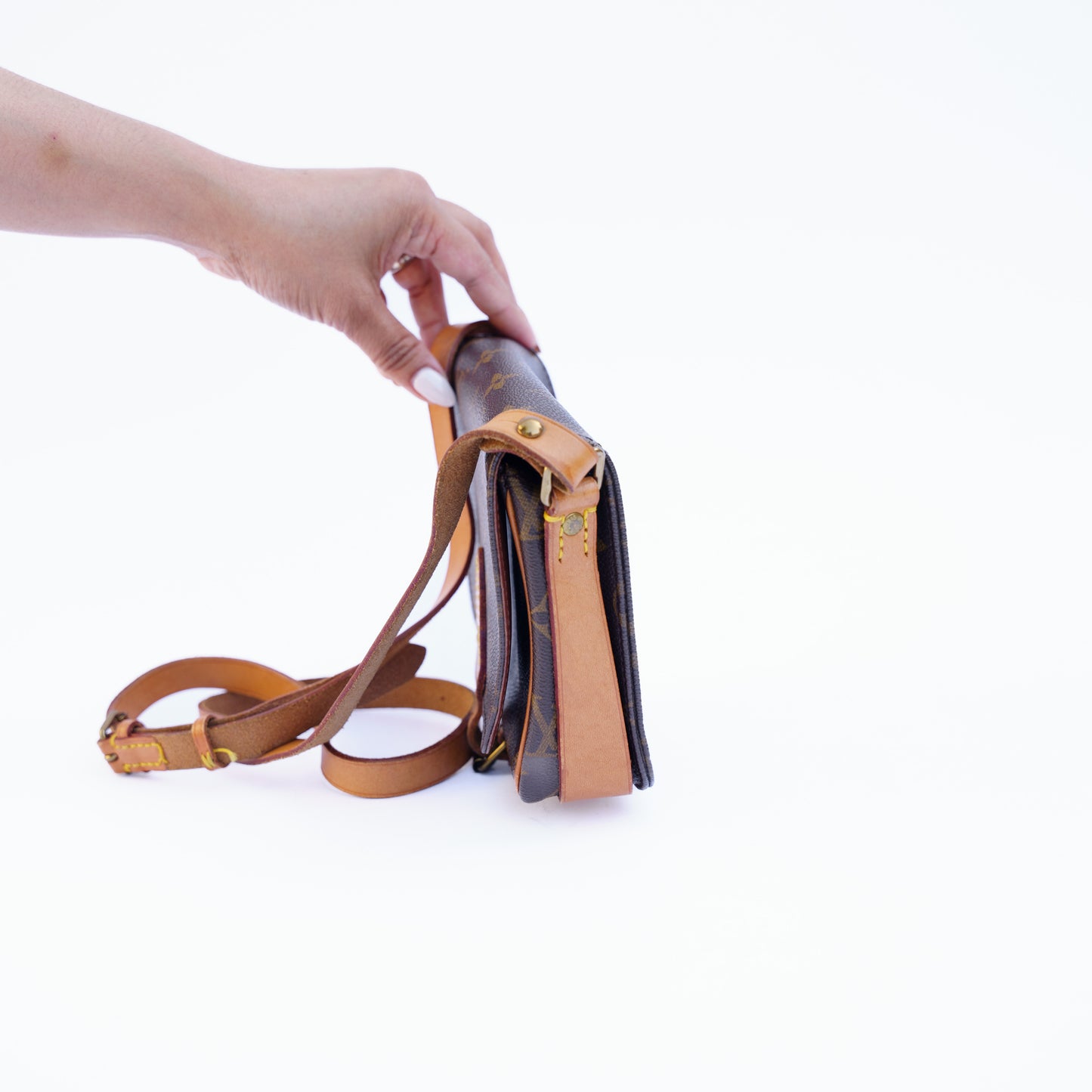 Louis Vuitton Cartouchiere PM in Monogram Crossbody 280526L03