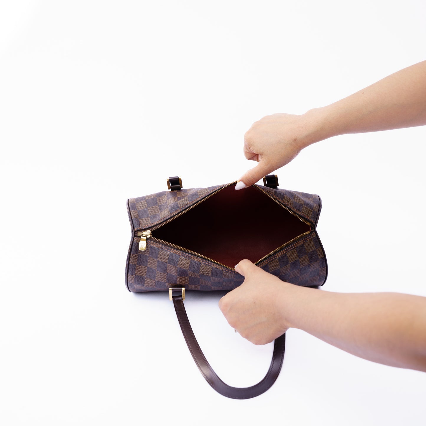 Louis Vuitton Papillon 30 in Damier Ebene 280526L014