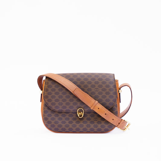 Celine Brown Macadam Crossbody 280526L08