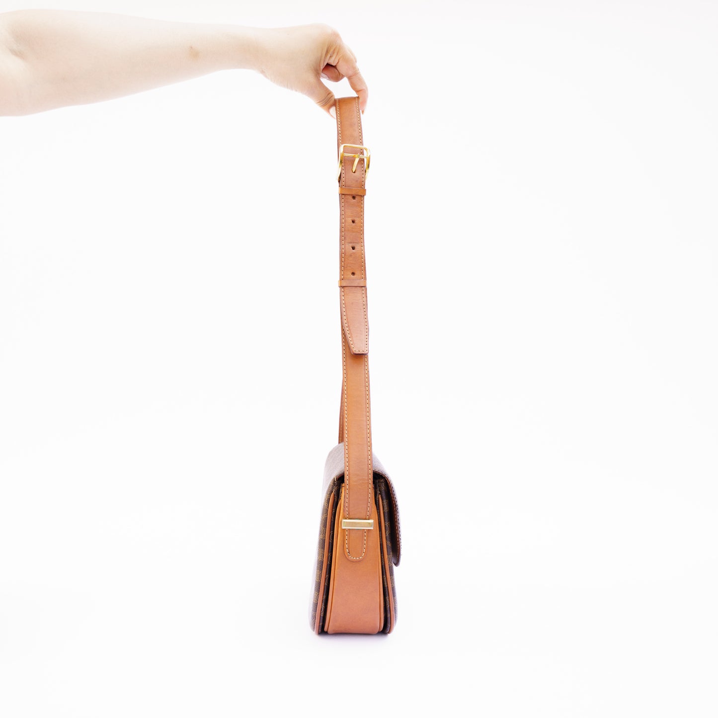 Celine Brown Macadam Crossbody 280526L08