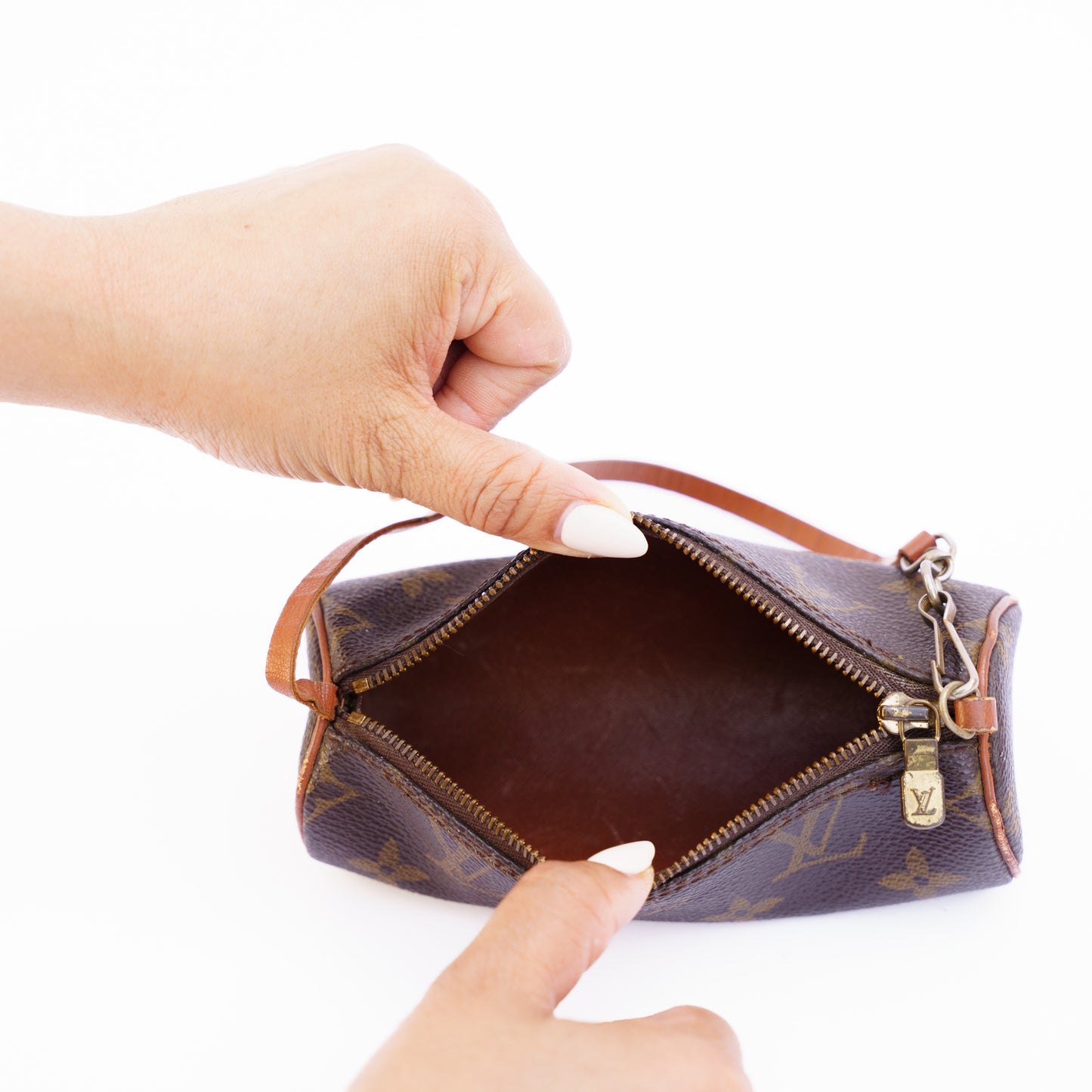 Louis Vuitton Mini Papillon in Monogram wiht Treated Leather 280526L09
