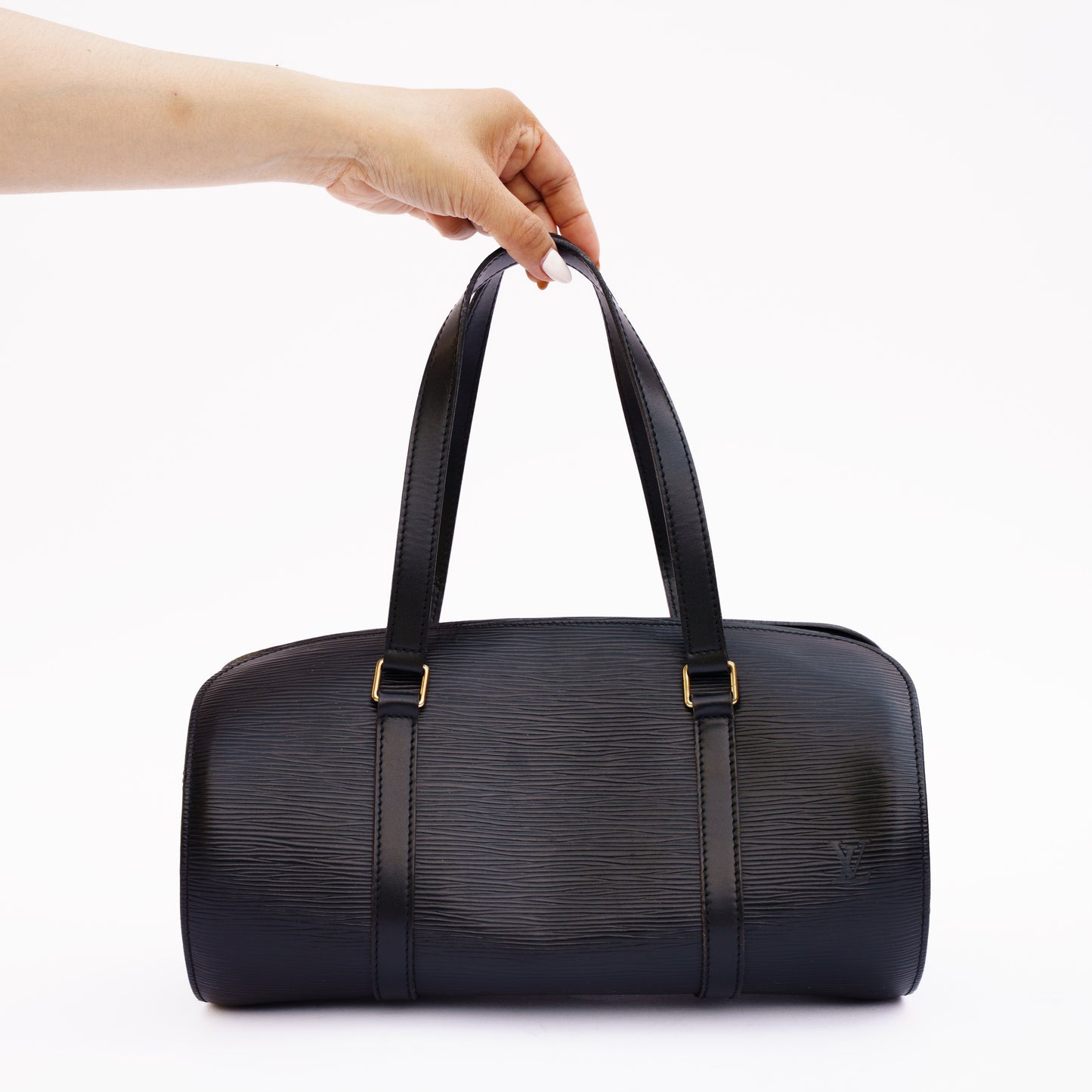 Louis Vuitton Black Epi Leather Soufflot 280526L10