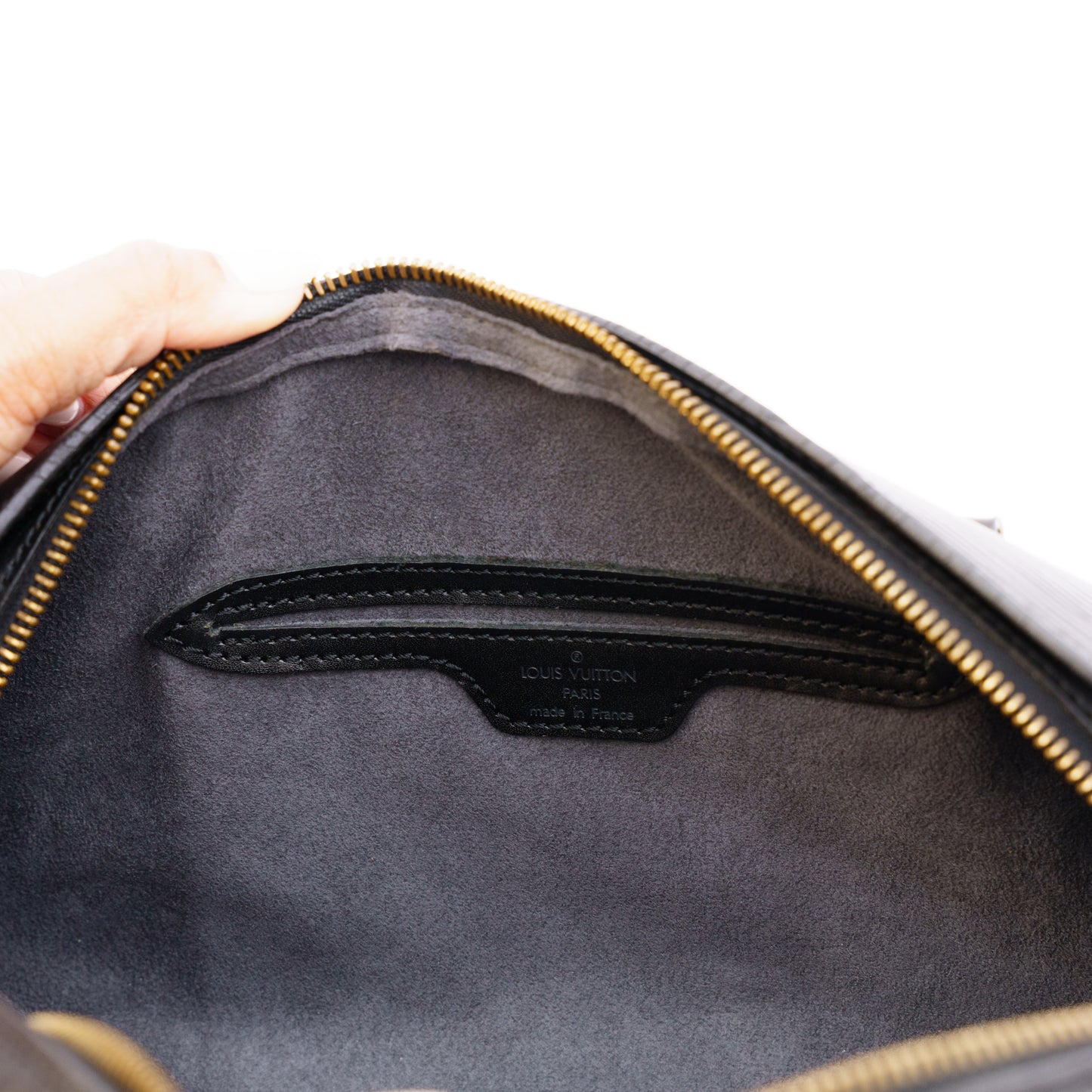 Louis Vuitton Black Epi Leather Soufflot 280526L10