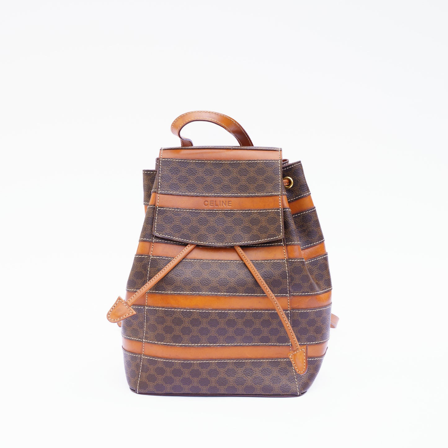 Celine Brown Macadam Backpack 280526L11