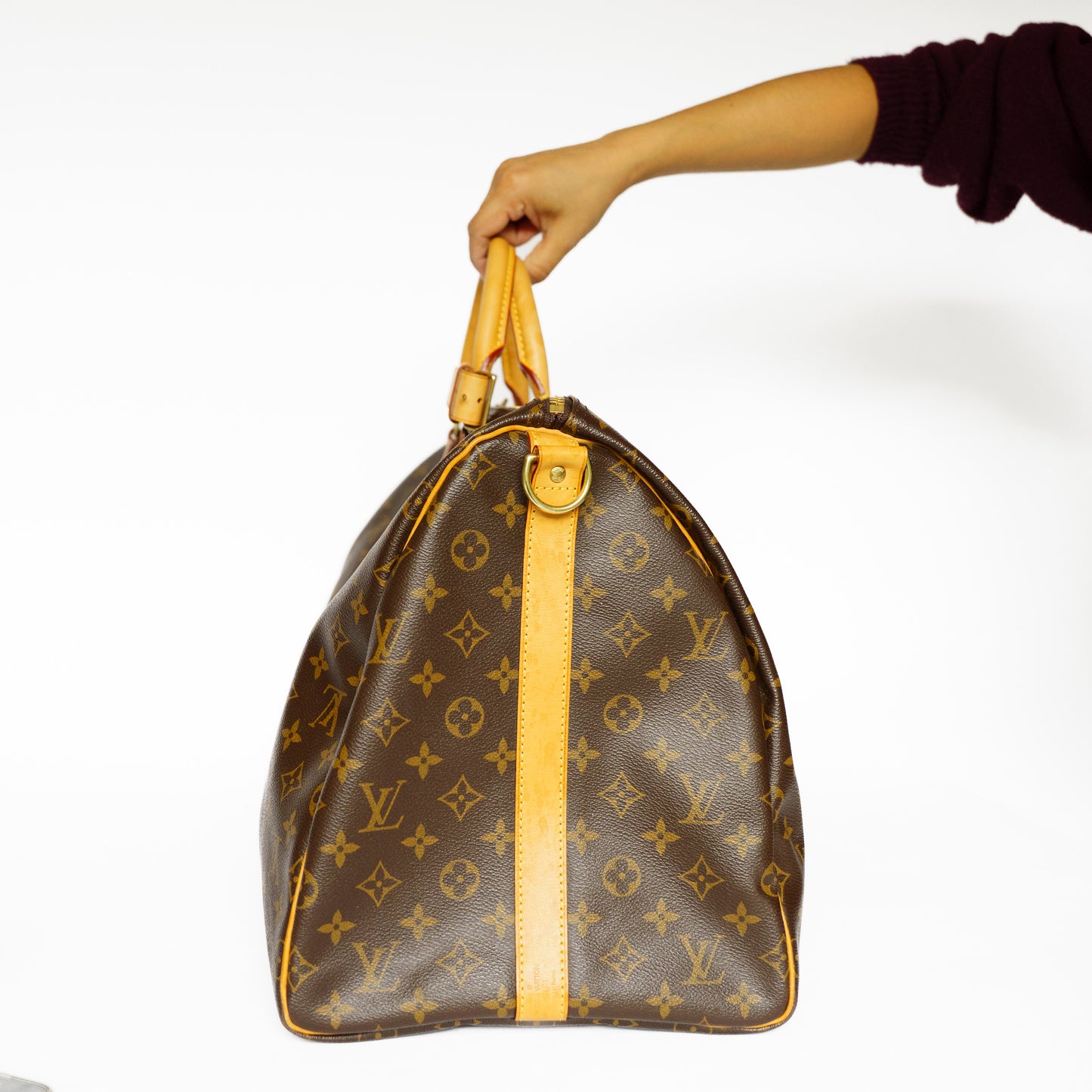 Loui Vuitton Keepall 55 Bandouliere in Monogram Canvas