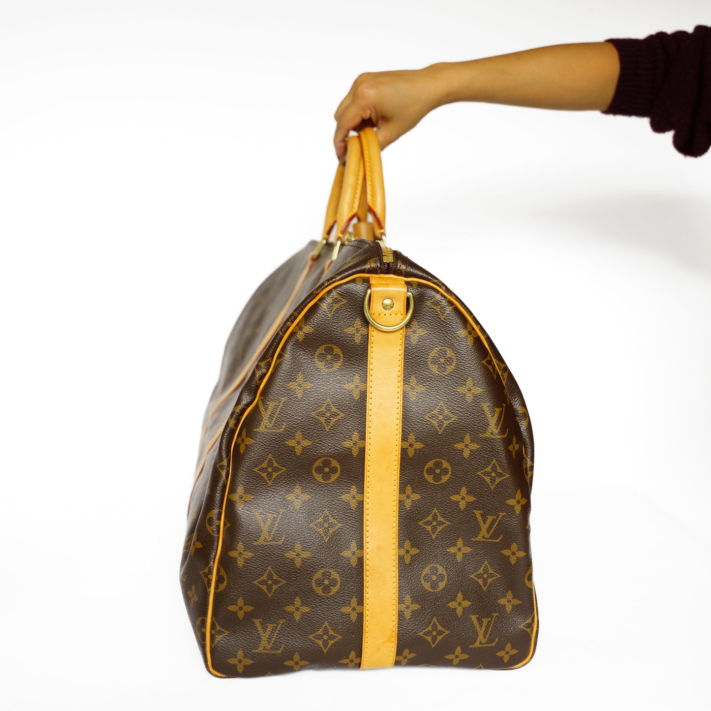 Loui Vuitton Keepall 55 Bandouliere in Monogram Canvas