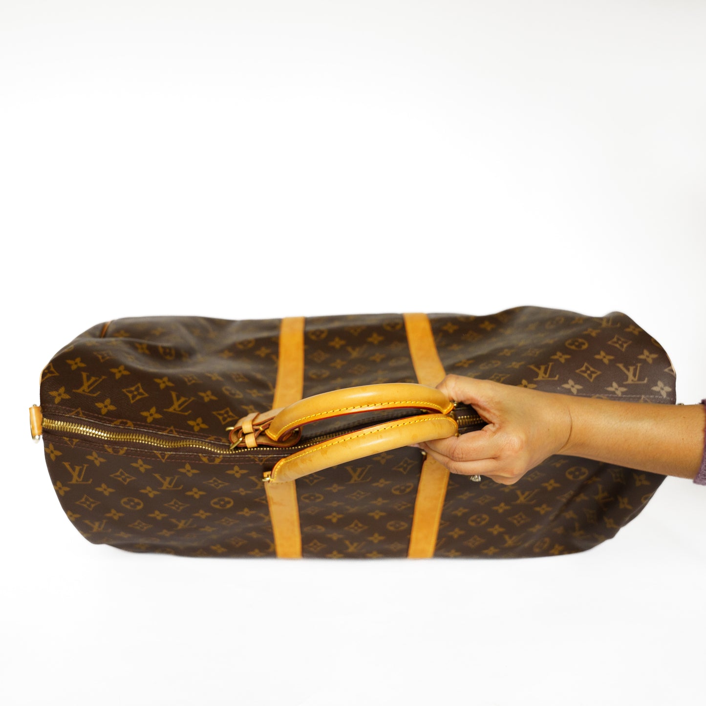 Loui Vuitton Keepall 55 Bandouliere in Monogram Canvas