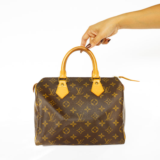 Louis Vuitton Speedy 25 in Monogram Canvas BC281020253