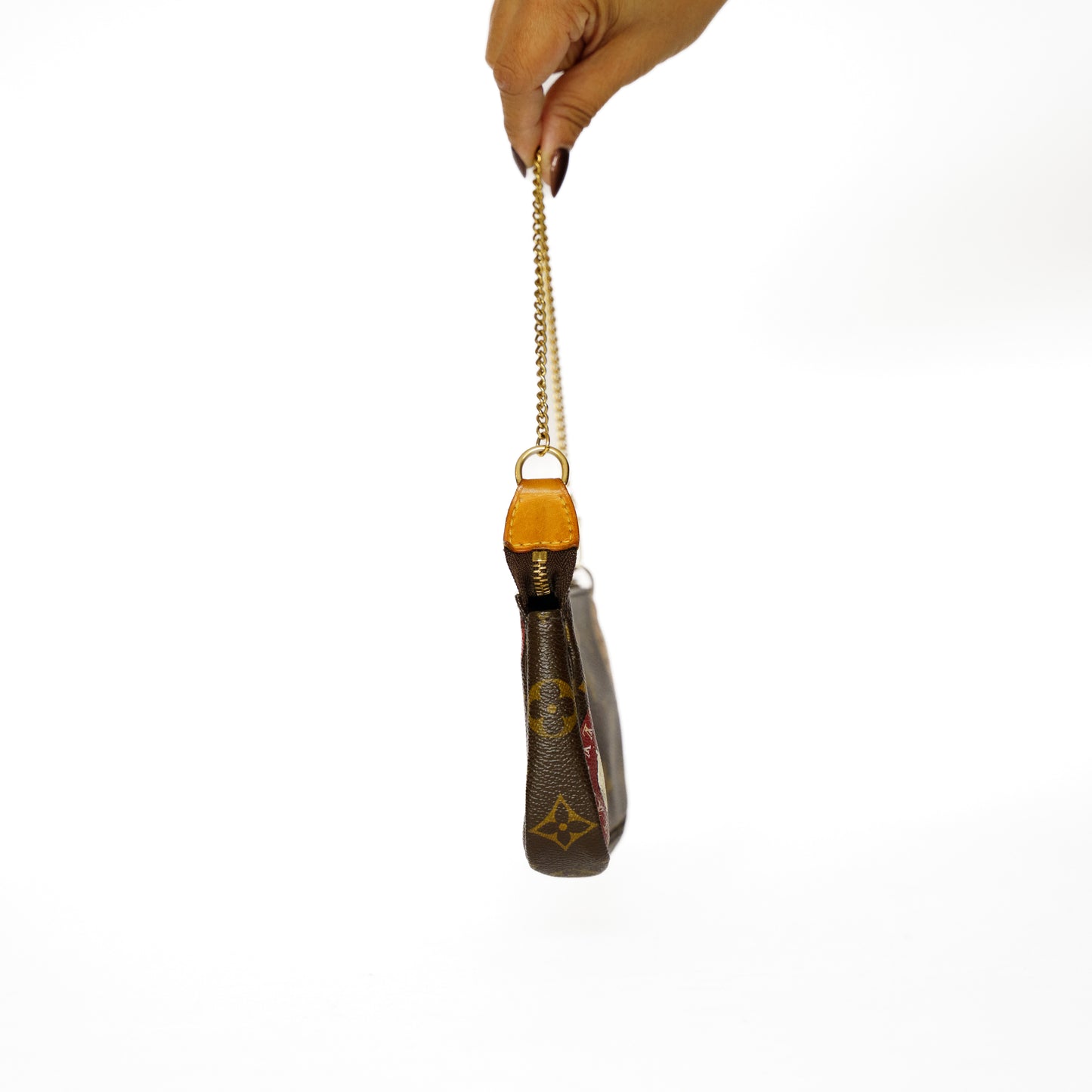 Louis Vuitton Mini Pochette Accesoires Limited Edition Monogram Patch BC2810202530