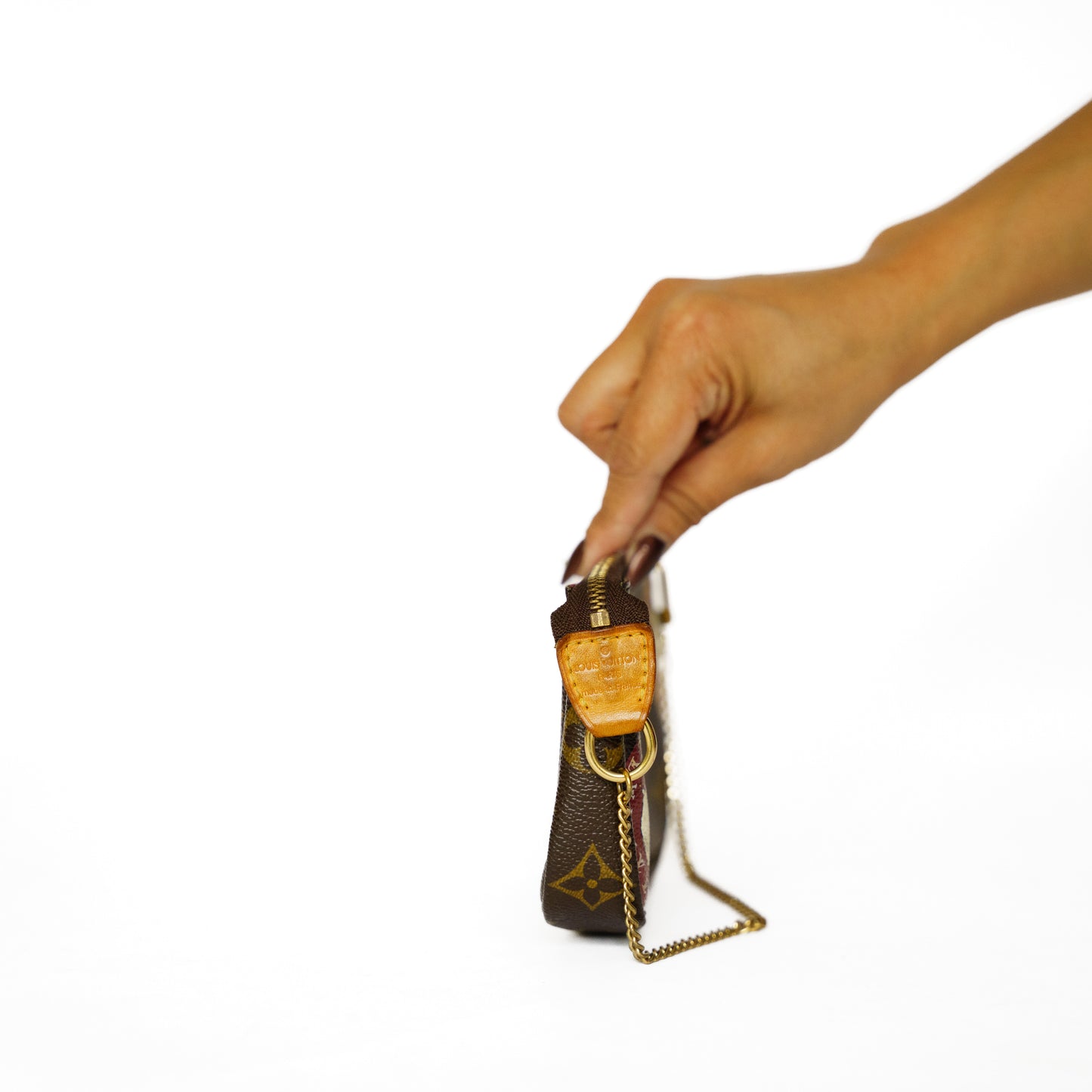 Louis Vuitton Mini Pochette Accesoires Limited Edition Monogram Patch BC2810202530