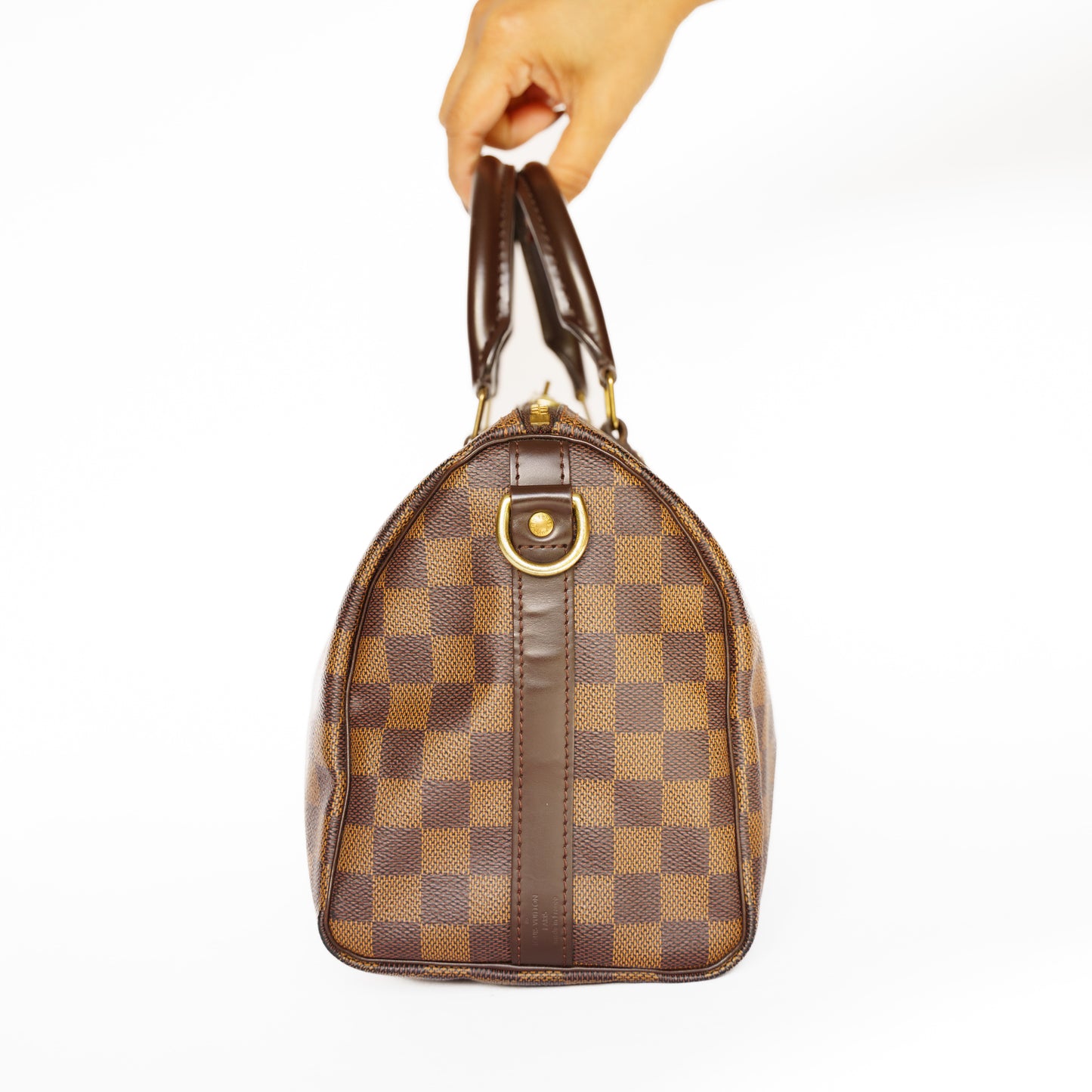 Louis Vuitton Speedy 25 Bandouliere in Damier Ebene Canvas