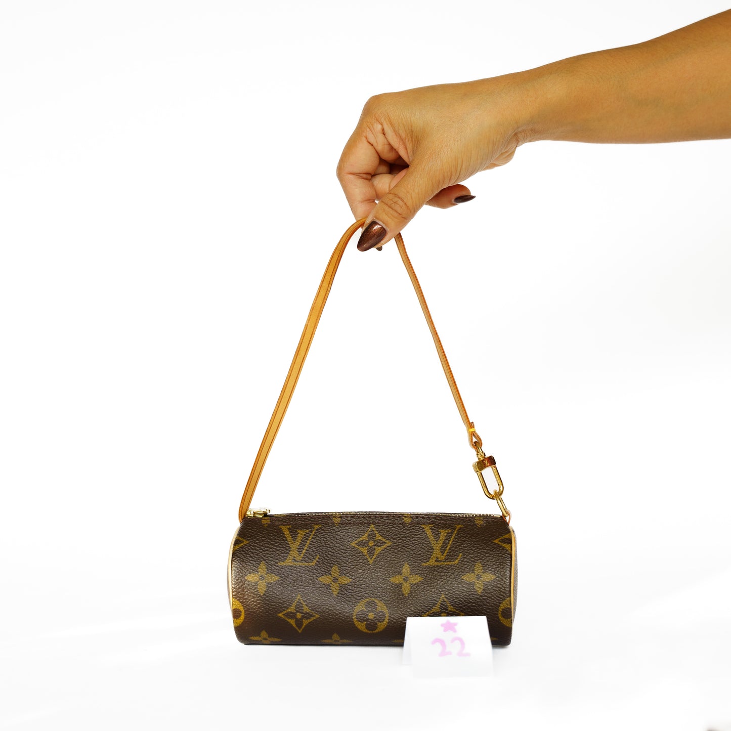 Louis Vuitton Mini Papillon in Monogram Canvas with Vachette Strap BC281020256