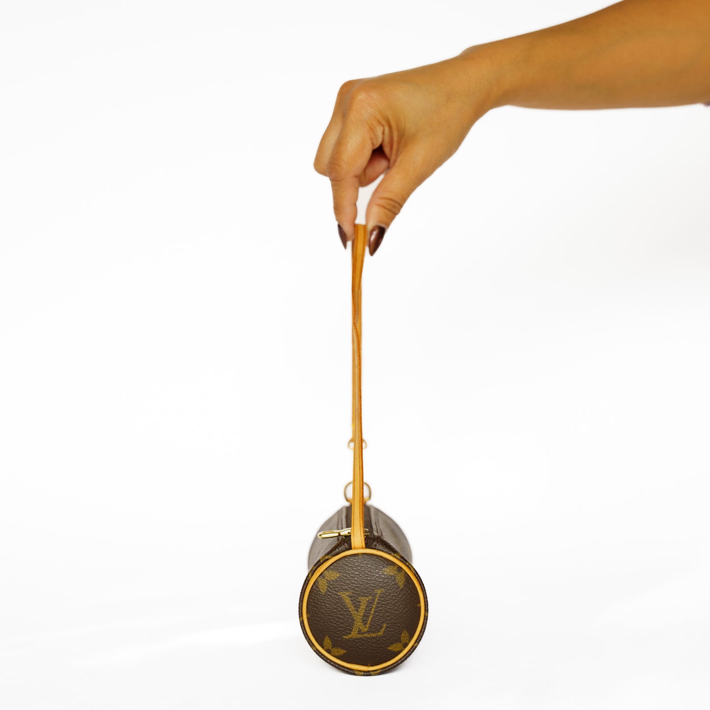 Louis Vuitton Mini Papillon in Monogram Canvas with Vachette Strap BC281020256