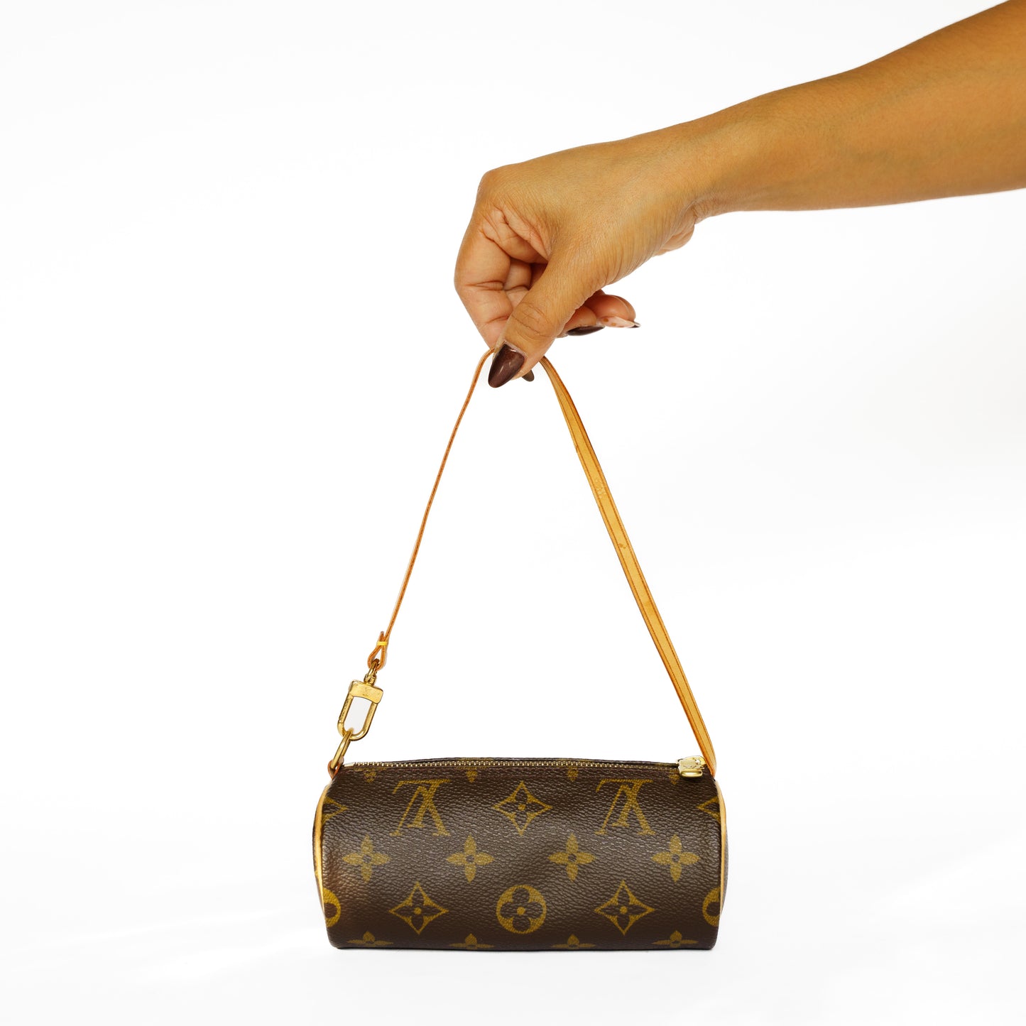 Louis Vuitton Mini Papillon in Monogram Canvas with Vachette Strap BC281020256