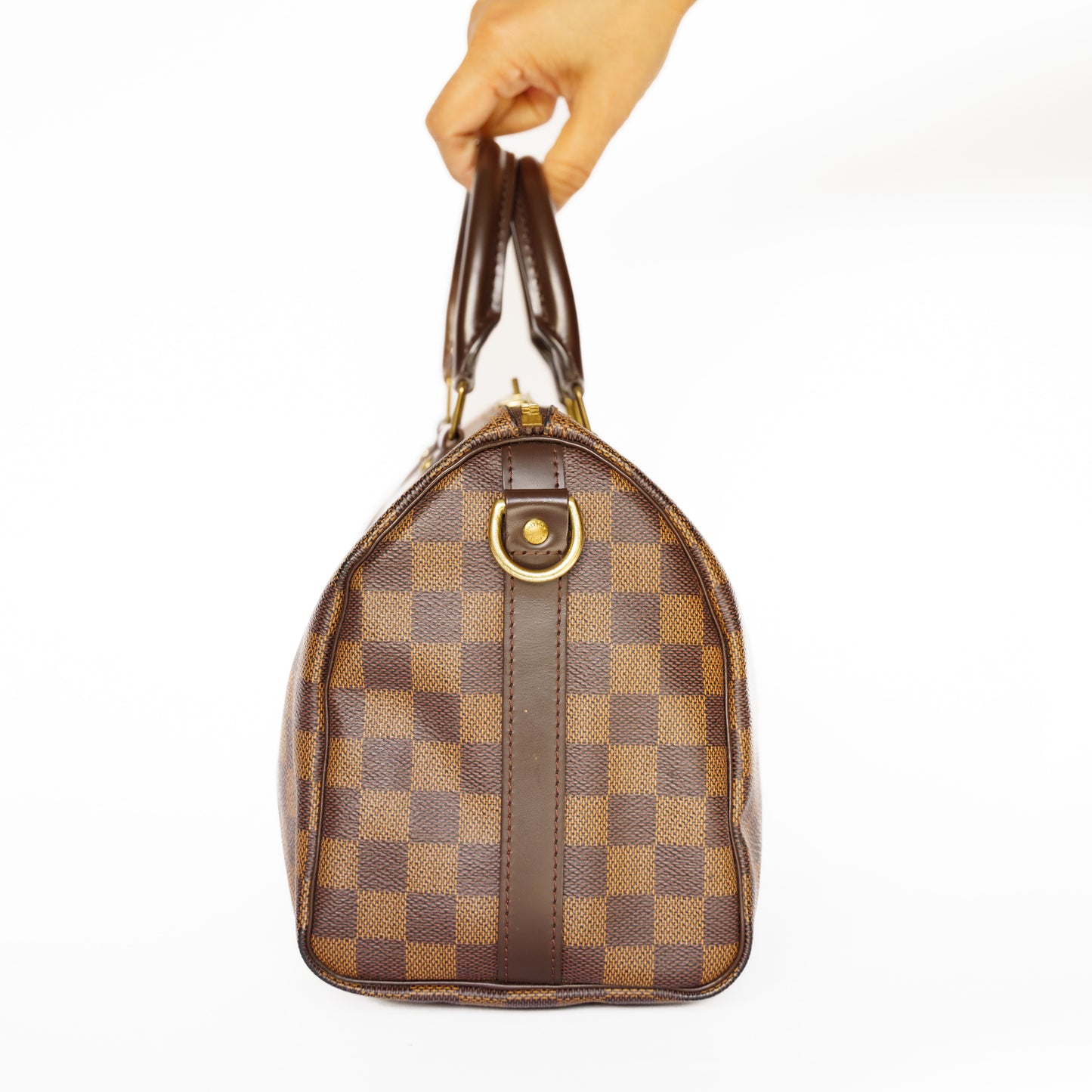 Louis Vuitton Speedy 25 Bandouliere in Damier Ebene Canvas