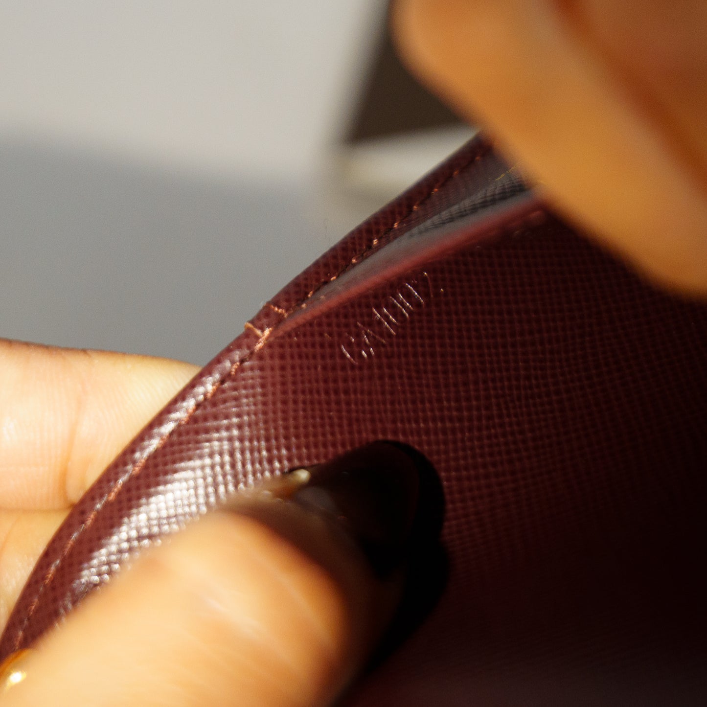 Louis Vuitton Agenda PM in Cherry Red Mini Lin Canvas