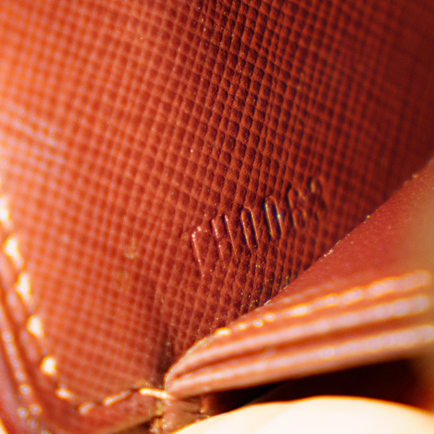 Louis Vuitton Trifold Wallet in Cherry Red Mini Lin