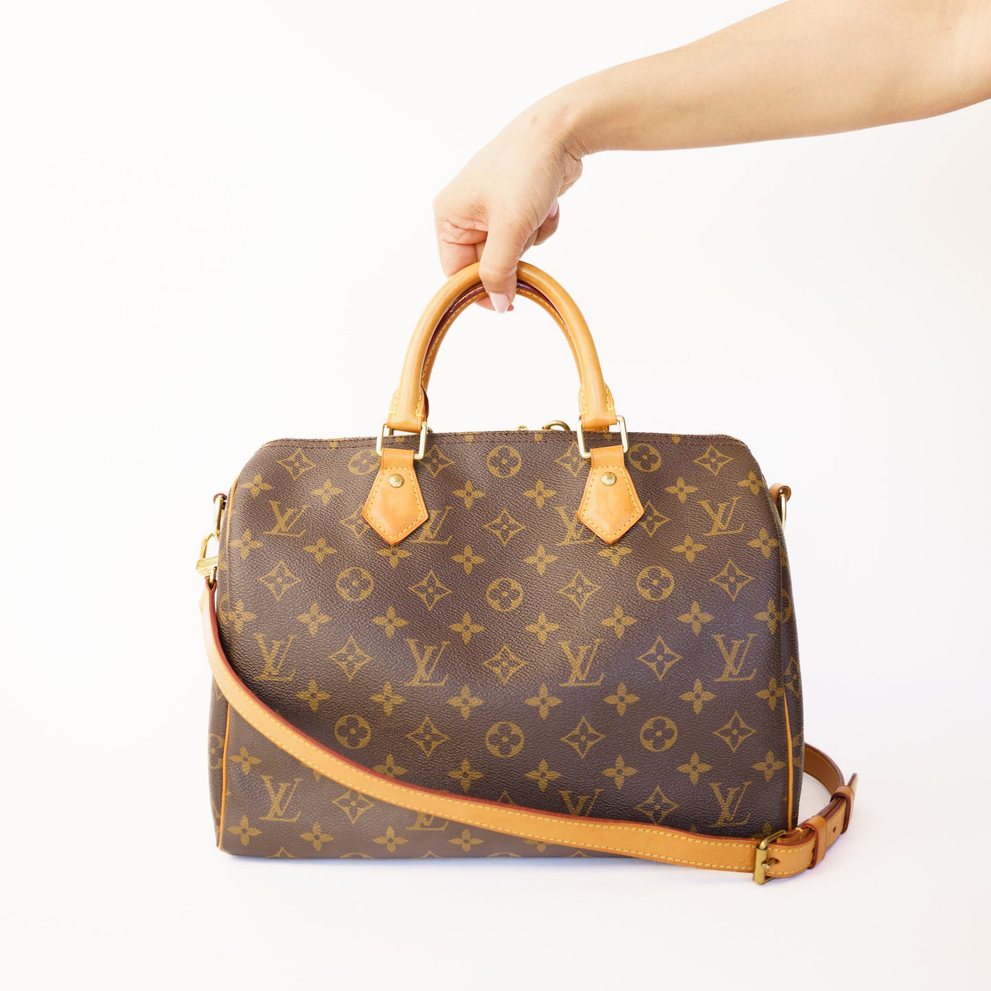 Louis Vuitton Speedy 30 Bandouliere in Monogram