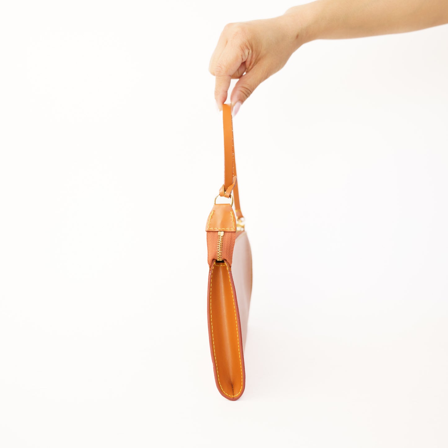 Louis Vuitton Pochette Accessoires in Cognac Epi Leather 300426B20