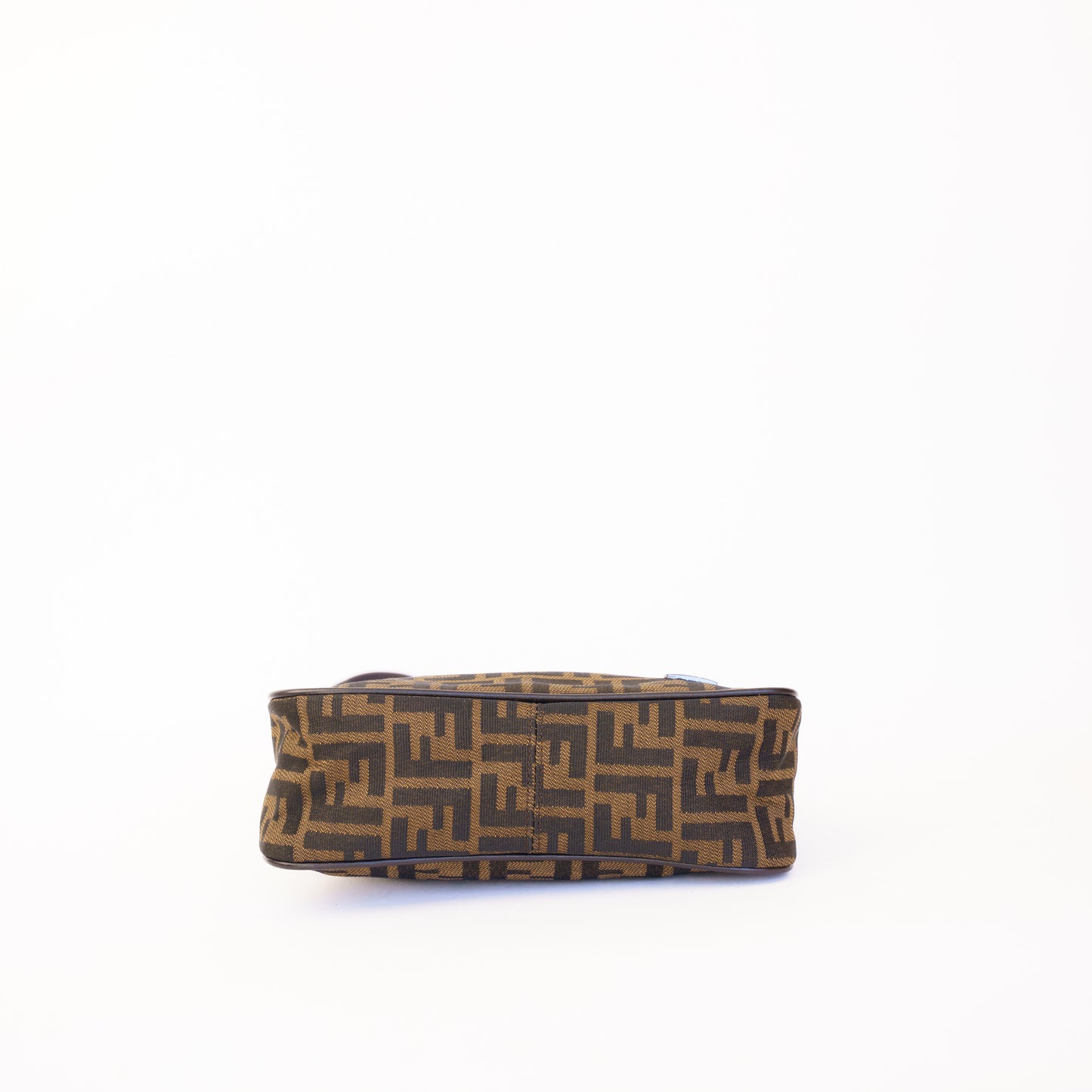 Fendi Zucca Shoulder Bag Brown Canvas 300426B03