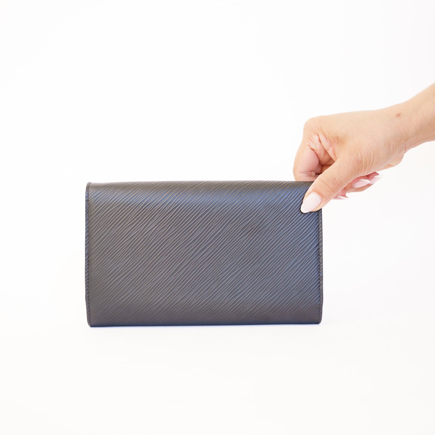 Louis Vuitton Twist Wallet on Chain WOC Black Epi Leather 300426B09