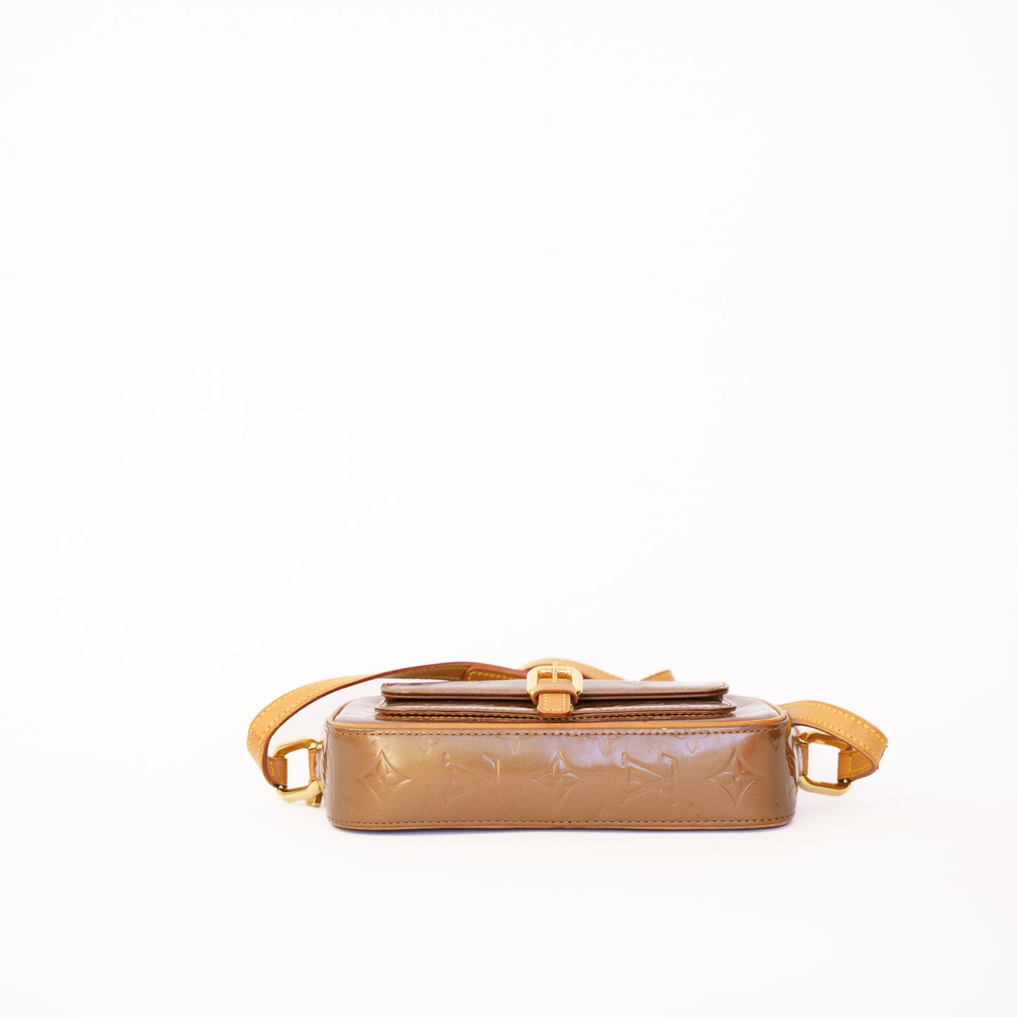 Louis Vuitton Christie MM in Bronze Vernis 300426B07