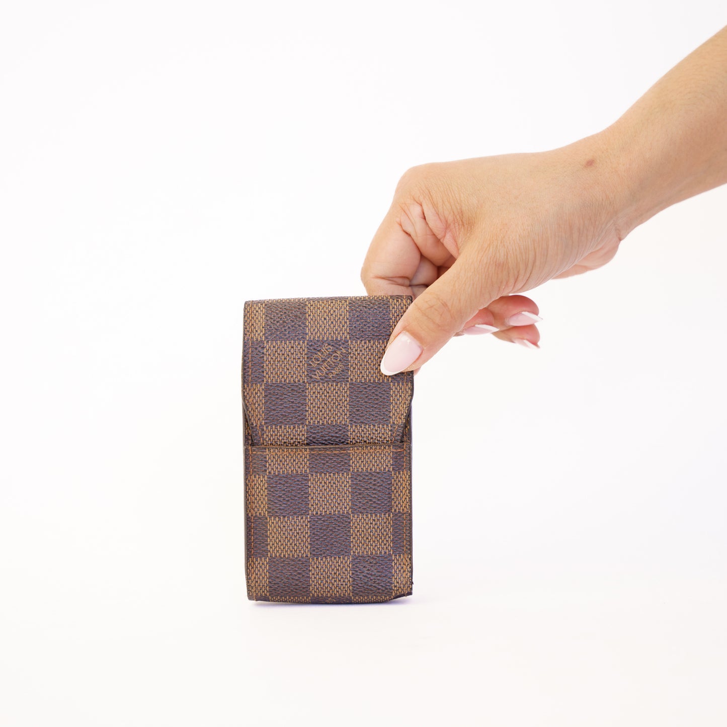 Louis Vuitton Cigarette Case Tissue Pouch in Damier Ebene 300426B13