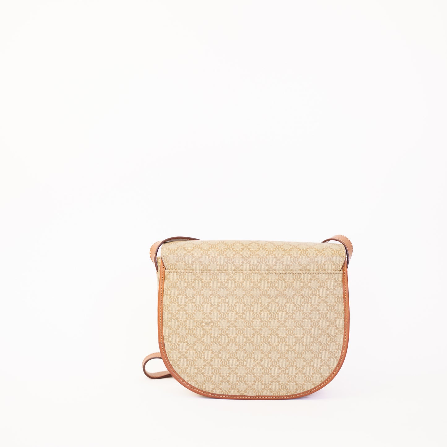 Celine Macadam Horsebit Shoulder Bag 300426B12