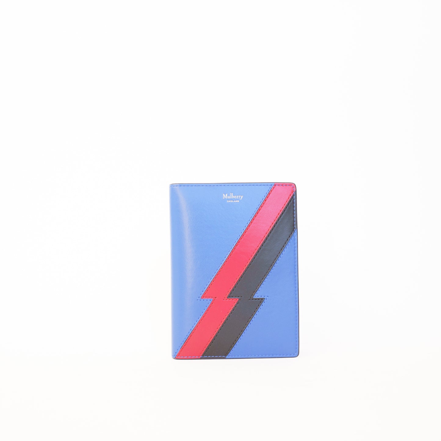 Mulberry Passport Cover in Porcelain Blue Leather 300426B21