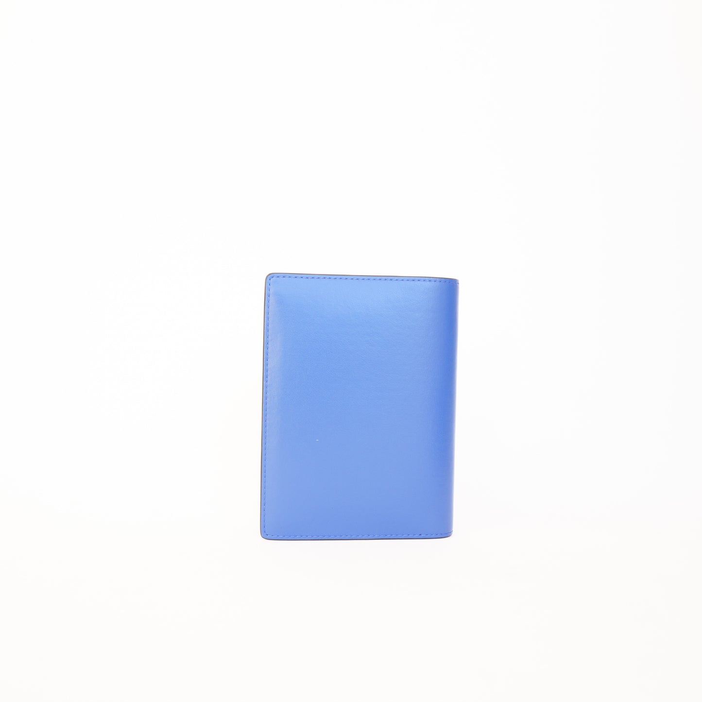 Mulberry Passport Cover in Porcelain Blue Leather 300426B21