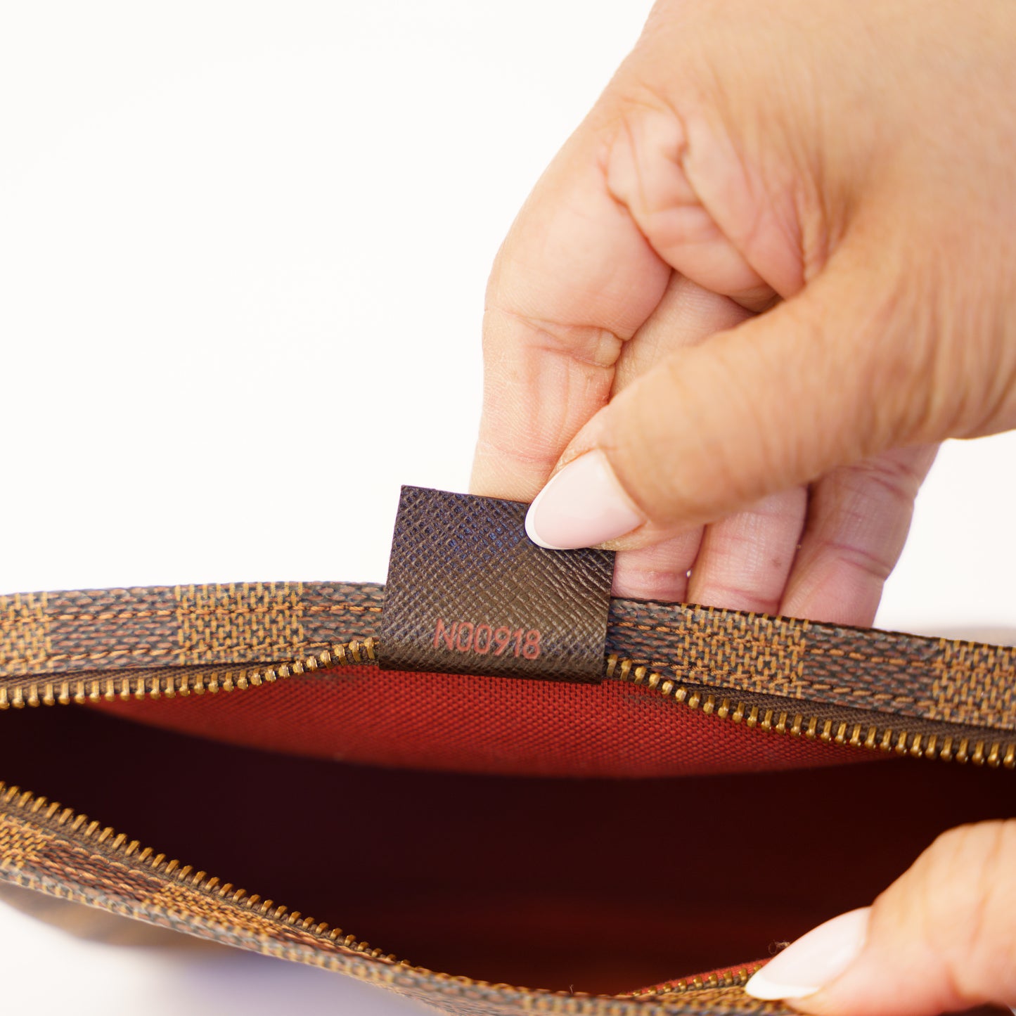 Louis Vuitton Trousse Pochette in Damier Ebene NO0918 300426B22