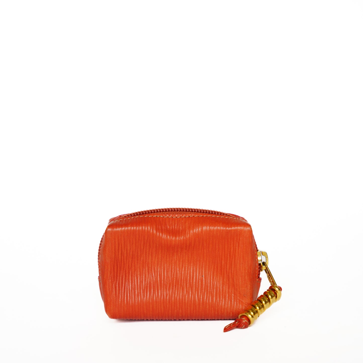 Loewe Coin Purse in Orange 101225B88