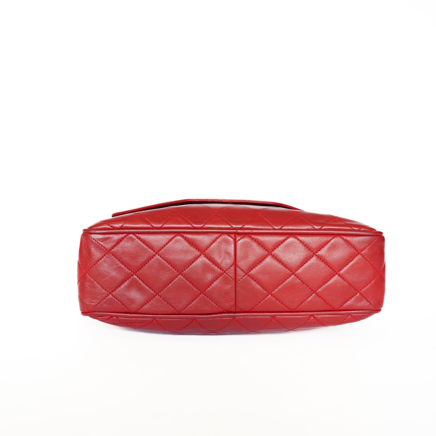 Chanel Matelasse Large Camera Bag in Red