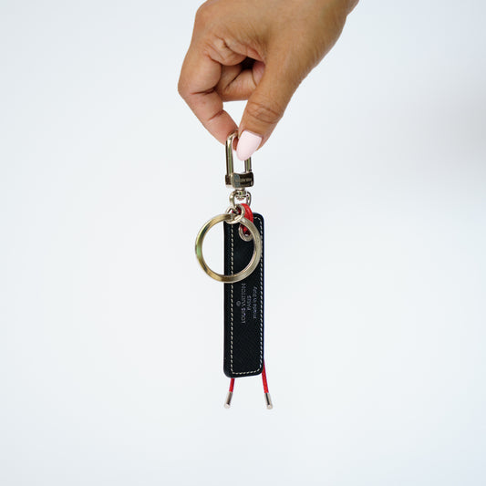 Louis Vuitton Taiga Porte Cles Tab Alps Bag Charm Keychain